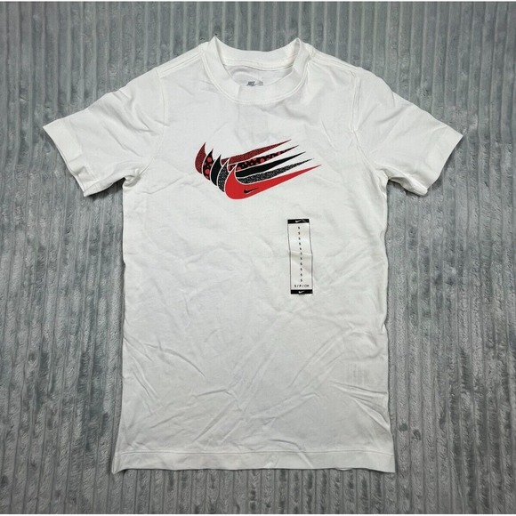 Nike Other - Nike Shirt Youth Unisex S The Nike Tee‎ Short Sleeve Swoosh Logos White